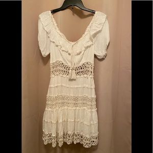 Free People summer crochet dress